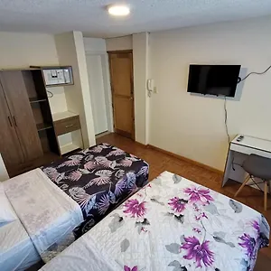 Habitacion Doble Independiente Frente Al Parque La Carolina Apartamento